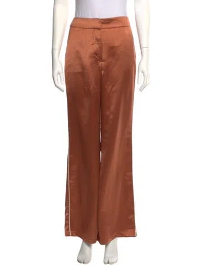 Pre-owned Jason Wu Wide Leg Pants In Brown