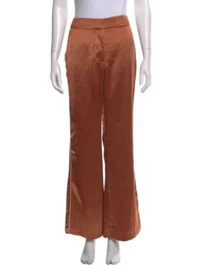 Pre-owned Jason Wu Wide Leg Pants In Brown