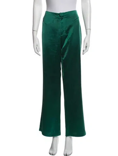 Pre-owned Jason Wu Wide Leg Pants In Green