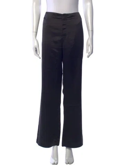 Pre-owned Jason Wu Wide Leg Pants In Grey