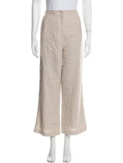 Pre-owned Jason Wu Wide Leg Pants In Neutrals