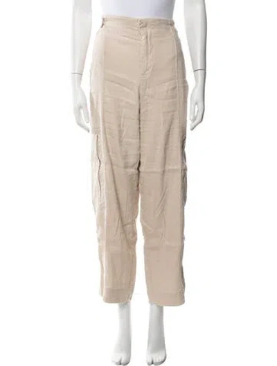 Pre-owned Jason Wu Wide Leg Pants In Neutrals