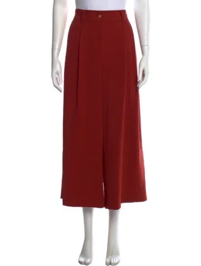 Pre-owned Jason Wu Wide Leg Pants W/ Tags In Red