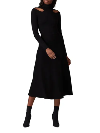 Jason Wu Women's Cut Out Midi Dress In Black
