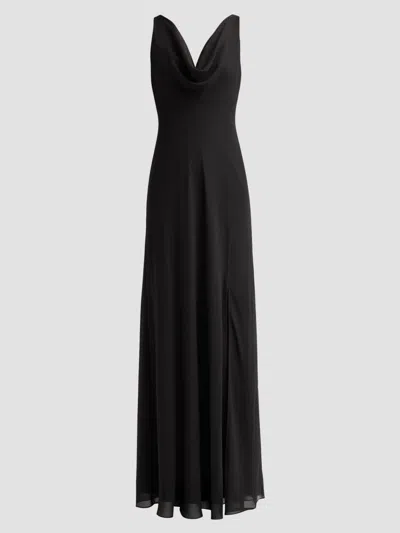 Jason Wu Women's Plunging Crepe Chiffon Bias Gown In Black