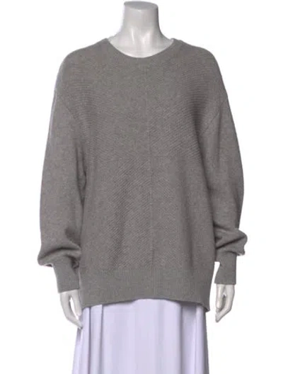 Pre-owned Jason Wu Wool Crew Neck Sweater In Gray