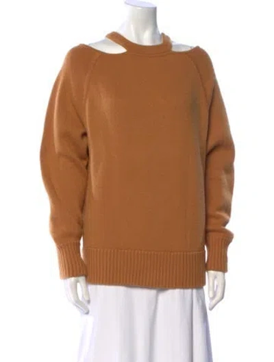 Pre-owned Jason Wu Wool Crew Neck Sweater In Orange