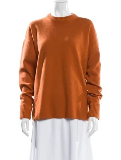 Pre-owned Jason Wu Wool Crew Neck Sweater In Orange
