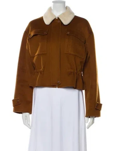 Pre-owned Jason Wu Wool Evening Jacket In Brown