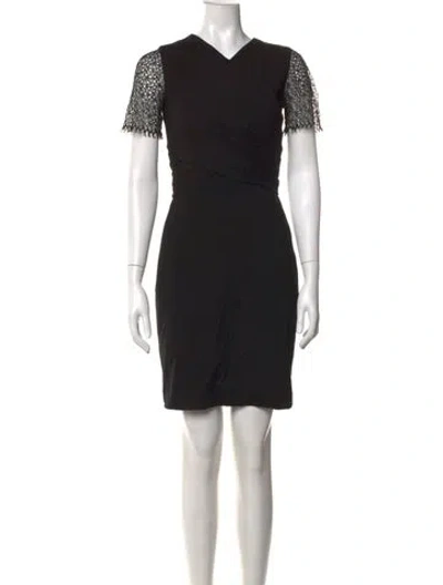 Pre-owned Jason Wu Wool Knee-length Dress In Black