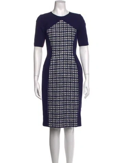 Pre-owned Jason Wu Wool Knee-length Dress In Blue
