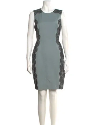 Pre-owned Jason Wu Wool Knee-length Dress In Green