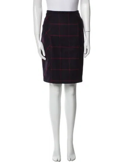 Pre-owned Jason Wu Wool Knee-length Skirt In Black
