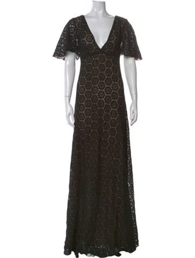 Pre-owned Jason Wu Wool Long Dress In Green