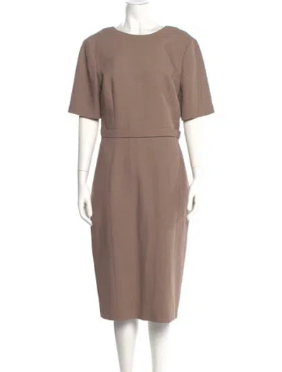 Pre-owned Jason Wu Wool Midi Length Dress In Neutral