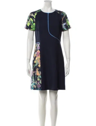 Pre-owned Jason Wu Wool Mini Dress In Blue
