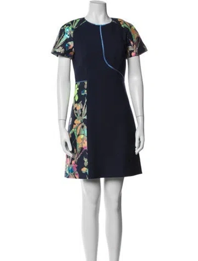 Pre-owned Jason Wu Wool Mini Dress In Blue