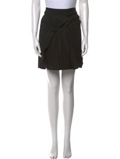 Pre-owned Jason Wu Wool Mini Skirt In Black