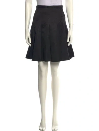 Pre-owned Jason Wu Wool Mini Skirt In Black