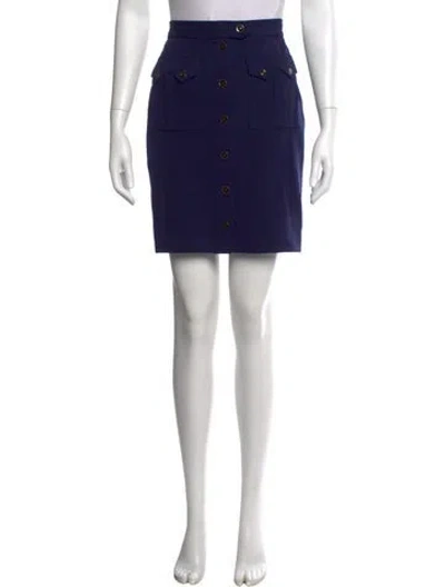 Pre-owned Jason Wu Wool Mini Skirt In Blue