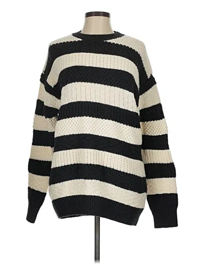 Pre-owned Jason Wu Wool Pullover Sweater In Black