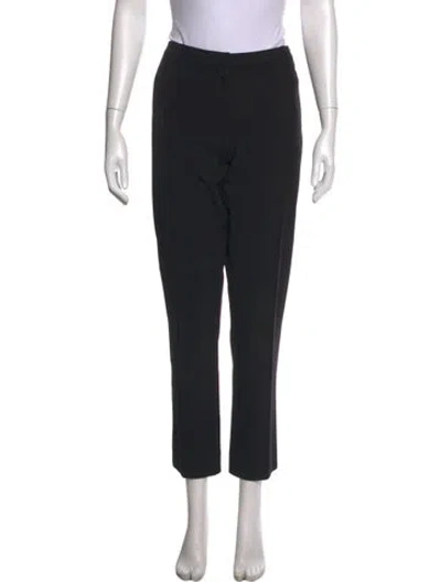 Pre-owned Jason Wu Wool Straight Leg Pants In Black