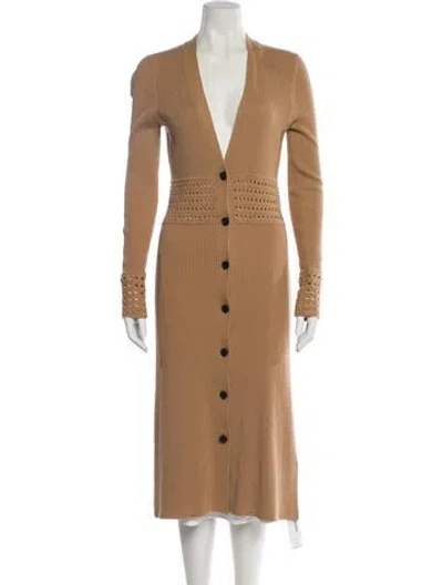 Pre-owned Jason Wu Wool Striped Jacket In Neutral