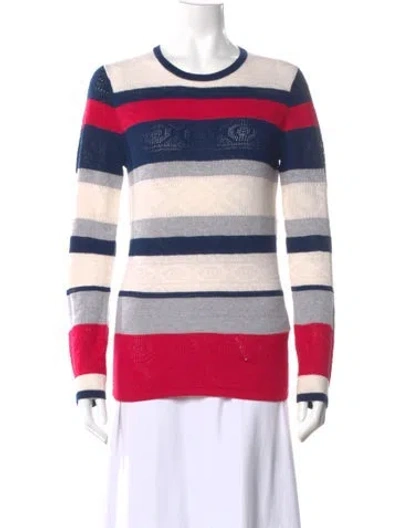 Pre-owned Jason Wu Wool Striped Sweater In Multi