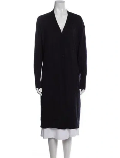 Pre-owned Jason Wu Wool V-neck Sweater In Blue