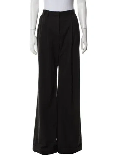 Pre-owned Jason Wu Wool Wide Leg Pants In Gray