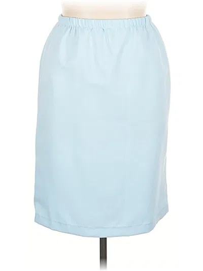 Pre-owned Jason/cody Formal Skirt In Blue