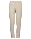 Jasper Reed Man Pants Beige Size 38 Cotton