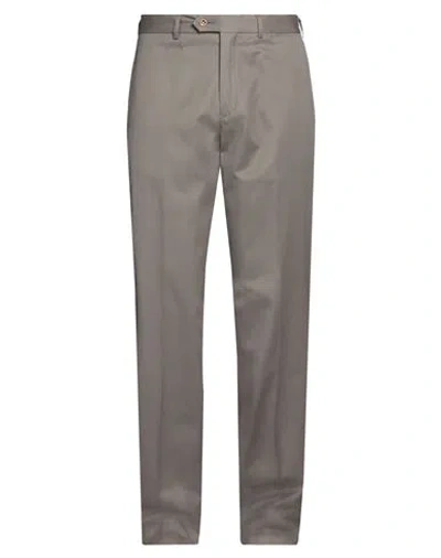 Jasper Reed Man Pants Dove Grey Size 38 Cotton