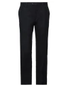 Jasper Reed Man Pants Navy Size 44 Cotton, Elastane In Navy Blue