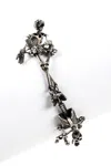 Jasper Womens Sterling Silver Skeletons Toggle Closure Bracelet In Silver