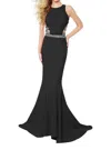 Jasz Couture Cutout Bodice Mermaid Gown In Black