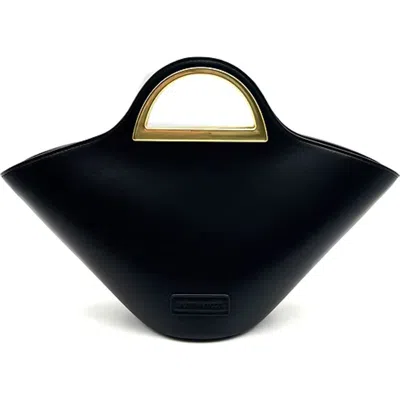 Jaushina Nicole Davinci Top Handle Bag In Black