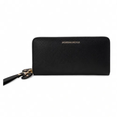 Jaushina Nicole Lynese Wristlet Wallet In Black