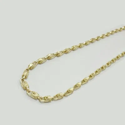 Pre-owned Jawa Jewelers 3mm Womens 10kt Heavy Yellow Gold Turkish Chains 18"-24" Inches In 18-inches