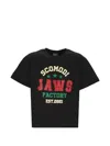 Jaws Scomodi Logo-print T-shirt In Black