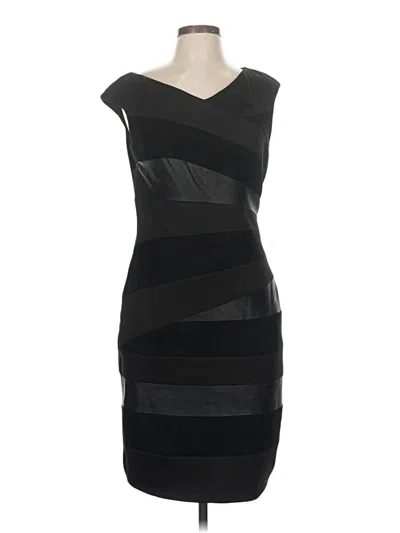 Pre-owned Jax Cocktail Dress In Black