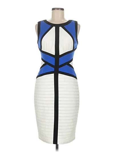 Pre-owned Jax Cocktail Dress In Blue