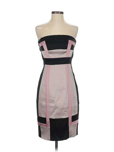 Pre-owned Jax Cocktail Dress In Brown