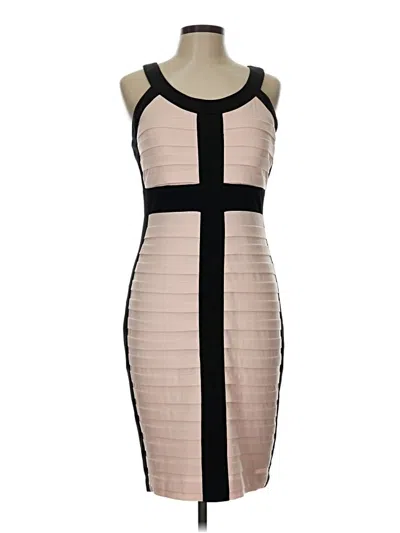 Pre-owned Jax Cocktail Dress In Brown