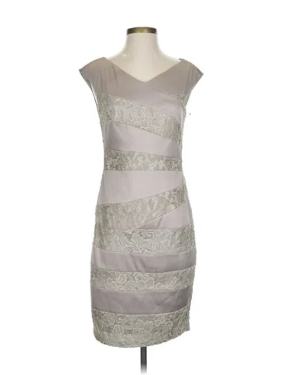 Pre-owned Jax Cocktail Dress In Gray