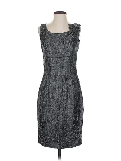 Pre-owned Jax Cocktail Dress In Gray