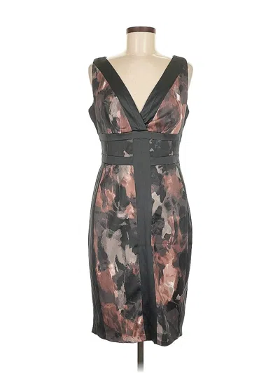 Pre-owned Jax Cocktail Dress In Gray