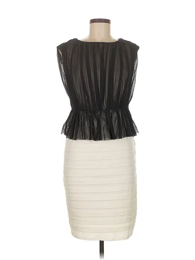 Pre-owned Jax Cocktail Dress In Gray