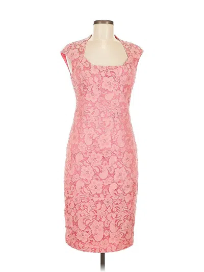 Pre-owned Jax Cocktail Dress In Pink