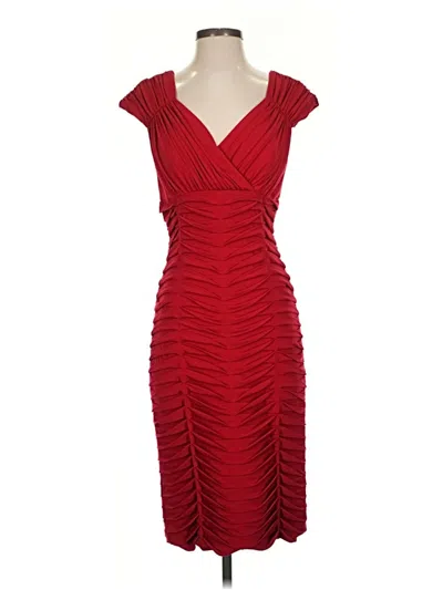 Pre-owned Jax Cocktail Dress In Red